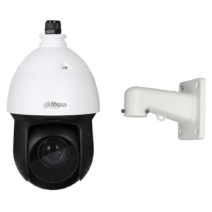 DAHUA HDCVI PTZ Camera SD49 Series 2MP Optical Zoom IP66 12V DC Including Wall Bracket - 2MP White (SD49225-HC-LA)
