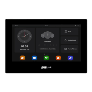 DAHUA Video Door Entry VTH5 Series Indoor Monitor IP Wi-Fi Android 7 Inch Touchscreen - Black (VTH5321GB-W)