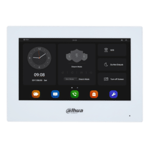 DAHUA Video Door Entry VTH5 Series Indoor Monitor IP Wi-Fi Android 7 Inch Touchscreen - White (VTH5321GW-W)