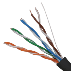 DAHUA UTP External CAT6 Network Cable 305 Metre Box PFM920-6U - Black CAT6