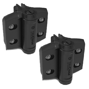 D&D Truclose Heavy Duty Hinges for Round Gate Frames & Posts TCHDRND2S3 - Suits Round Gate Frame 48mm-51mm