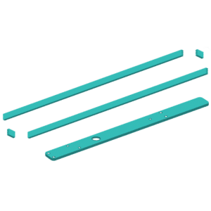 RUTLAND IP.114 Intumescent Pack To Suit ITS.11204 Concealed Door Closer FD60 - IP.114 Self Adhesive