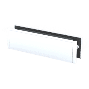 RUTLAND RLP Letterplate Set TS008 Security & Fire Rated - White