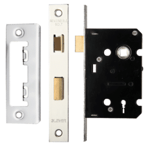 ERA Valiant 3 Lever Mortice Sashlock Square End - 64mm Case Polished SS KD Display Boxed