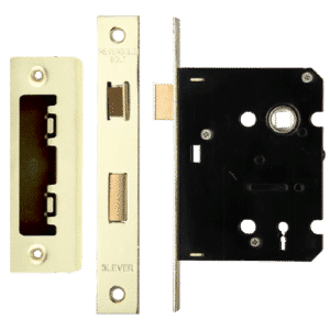 ERA Valiant 3 Lever Mortice Sashlock Square End - 76mm Case PB KD Boxed
