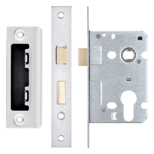 ERA Valiant Euro Mortice Sashlock Square End - 64mm Case Satin SS Boxed