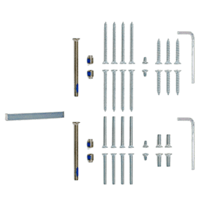 BRITON 370 Series Emergency Mortice Latch Fixing Kit To Suit 379.N/389.N - Suits Timber & Metal Doors 370EMT
