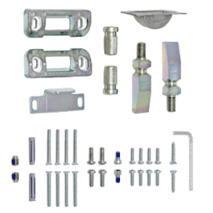 BRITON 370 Series Panic Bolt Fixing Kit To Suit 376/372 - Suits Metal Doors 370PM