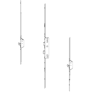 ROTO H650 45mm Backset Latch & Deadbolt Single Spindle With 2 Hooks 2003561 - 45/92 2 Hook