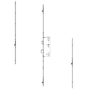ROTO H650 35mm Backset Latch & Deadbolt Single Spindle With 4 V Cam (Mushroom) 2003432 - 35/92 4 V-Cam