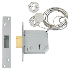 UNION C Series 3G114E BS 5 Lever Deadlock With Microswitch - 67mm Single Pole