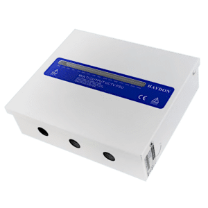 HAYDON MARKETING CCTV Boxed Power Supply Multi Way Flexible Up To 16 Way 12VDC Max Output 10Amp - HAY-PSUMULTI-10A