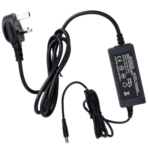 HAYDON MARKETING CCTV Inline Power Supply Lead & UK Plug 12VDC - 1 Amp (HAY-PSUINLINE1A)
