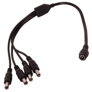 HAYDON MARKETING CCTV 4 Way Splitter For Multi Output from Single PSU - HAY-PSU-4WAY-SPLIT