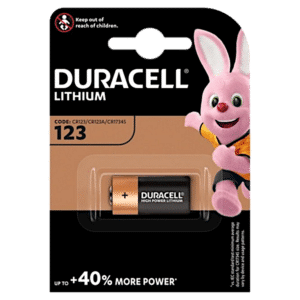 DURACELL Ultra CR123 3V Lithium Battery S328 - CR123
