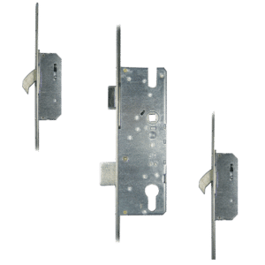 WINKHAUS Cobra Lever Operated Latch & Deadbolt Single Spindle 20mm Radius 2 Hook - 55/92