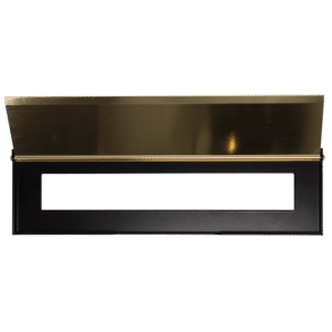 LOXAL Bespoke Letter Plate & Tidy LBXPT - Brass Passivated