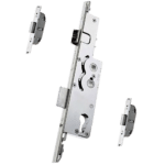 AVOCET Pioneer Caravan Lock Latch & Deadbolt With 2 Deadbolt - 35mm 92/62 (Twin Spindle)