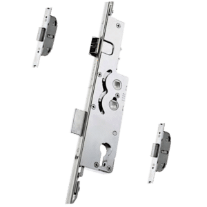 AVOCET Pioneer Caravan Lock Latch & Deadbolt With 2 Deadbolt - 35mm 92/62 (Twin Spindle)