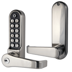 BORG LOCKS BL5701 ECP Digital Lock With 60mm Tubular latch & Key Override - BL5701 SS ECP