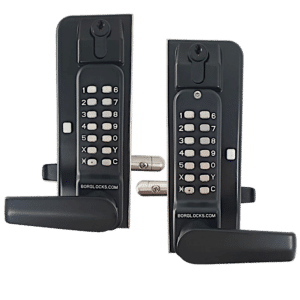 BORG LOCKS BL3435 KO ECP Marine Grade Digital Back To Back Gate Lock With Key Override - BL3435 KO MG PRO ECP
