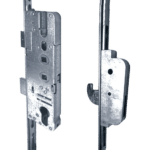 ELITE Compact Lever Operated Latch & Deadbolt Twin Spindle Designed To Accept Optional Shootbolts - 2 Hook 2 Roller - 35/92-62