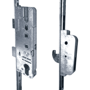 ELITE Compact Lever Operated Latch & Deadbolt Twin Spindle Designed To Accept Optional Shootbolts - 2 Hook 2 Roller - 35/92-62
