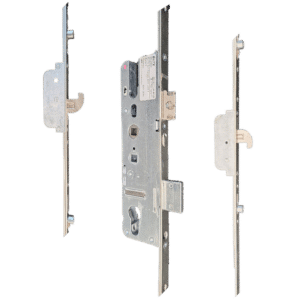 ELITE Standard Lever Operated Latch & Deadbolt Twin Spindle Designed To Accept Optional Shootbolts - 2 Hook 4 Roller - 35/92-62