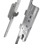 ELITE Composite Lever Operated Latch & Deadbolt Twin Spindle 20mm Faceplate - 2 Hook - 35/92-62