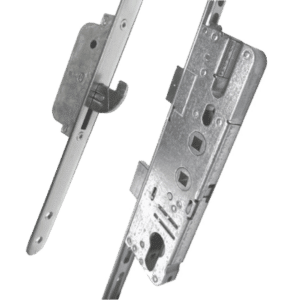 ELITE Composite Lever Operated Latch & Deadbolt Twin Spindle 20mm Faceplate - 2 Hook - 45/92-62