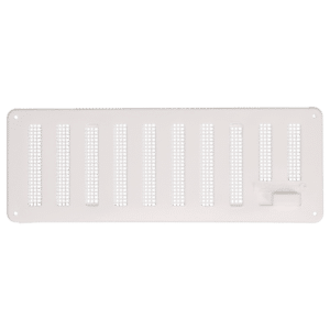 STADIUM Plastic Hit & Miss Ventilator With Flyscreen - 89mm (H) x 241mm (W)