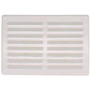 STADIUM Plastic Louvre Ventilator - 165mm (H) x 241mm (W)