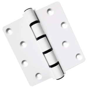 ERA Saracen Premier Homesafe Composite Single Door Butt Hinge 100mm (4 Inch) - White