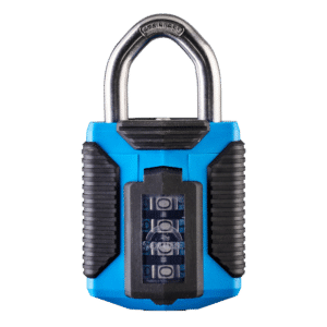 SQUIRE CP50/ATLS - All Terrain Stainless Steel Shackle Combination Padlock - Open Shackle CP50/ATLS (Visi)