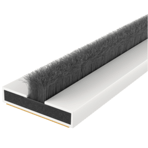 FIRESTOP Intumescent Strip 2.1m x 4mm Fire & Smoke Brush Seal - 20mm White (1 Hour) FS134