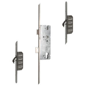 WINKHAUS STV Trulock LL Latch & Deadbolt 2 Hook 20mm Radius Faceplate - 45/92 LH (4929323)