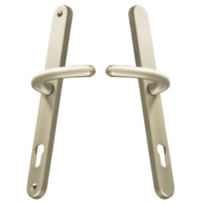 FAB & FIX Balmoral 92PZ Lever/Lever UPVC Furniture - 265mm Fixings - Gold