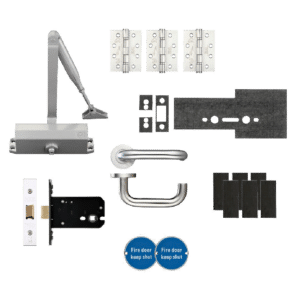 ZOO Architectural Fire Door Pack For Office Door (Non-Locking) KITA4-FDP-A4 - Office Kit (Non-Locking)