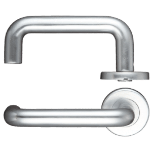 ZOO Return To Door Handle 19mm Lever On Round Rose - SAA