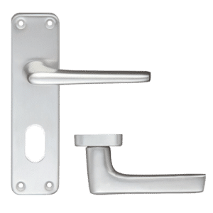 ZOO Lever Handle On Oval Lock Backplate - SAA Oval Lever
