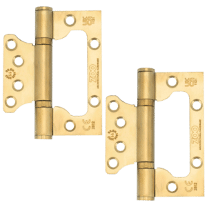 ZOO Flush Hinge ZHSSFH Grade 11 CE/UKCA - Satin Brass PVD