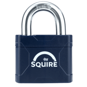SQUIRE Stronglock Plus Laminated Padlock In Protective Casing Open Shackle - 55mm Body KA 1234