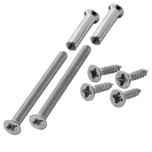 HOPPE Bolt Through M4 60mm Furniture Fixing Pack - M4