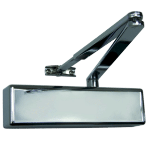 RUTLAND Fire Rated TS.4204 Contract Door Closer Size EN 2-4 With Backcheck - Polished Nickel