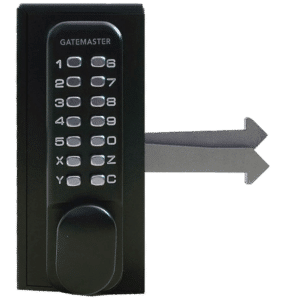 GATEMASTER SGLD (Handed) Double Sided Sliding Digital Gate Lock - 50mm Frame LH (SGLD50L)
