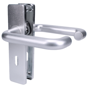 ZOO Return To Door Lever Handle On Lever Lock Backplate FD30/60 - SAA Lever Lock