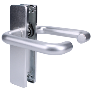 ZOO Return To Door Lever Handle On Latch Backplate FD30/60 - SAA Lever Latch