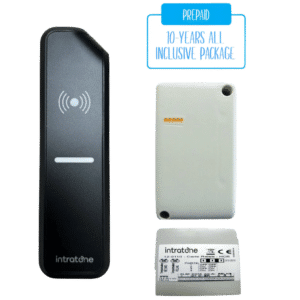 INTRATONE Intrabox Slim Proximity Reader (04-0113), Relay Card (12-0110) & GPRS Transmission Module With Unlimited Data For 10 Years - 06-0230-EU
