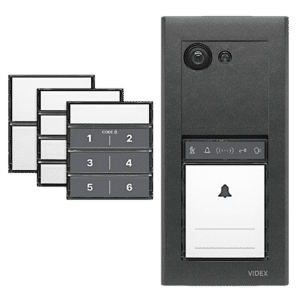VIDEX ERA23VB Series Entry Panel - Gun Metal Grey