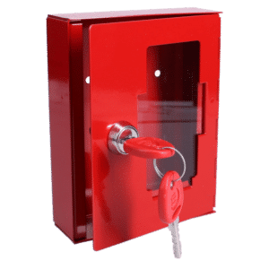 SECURIKEY EK1A Emergency Key Box Glass Fronted With Camlock - Without Hammer EK1A